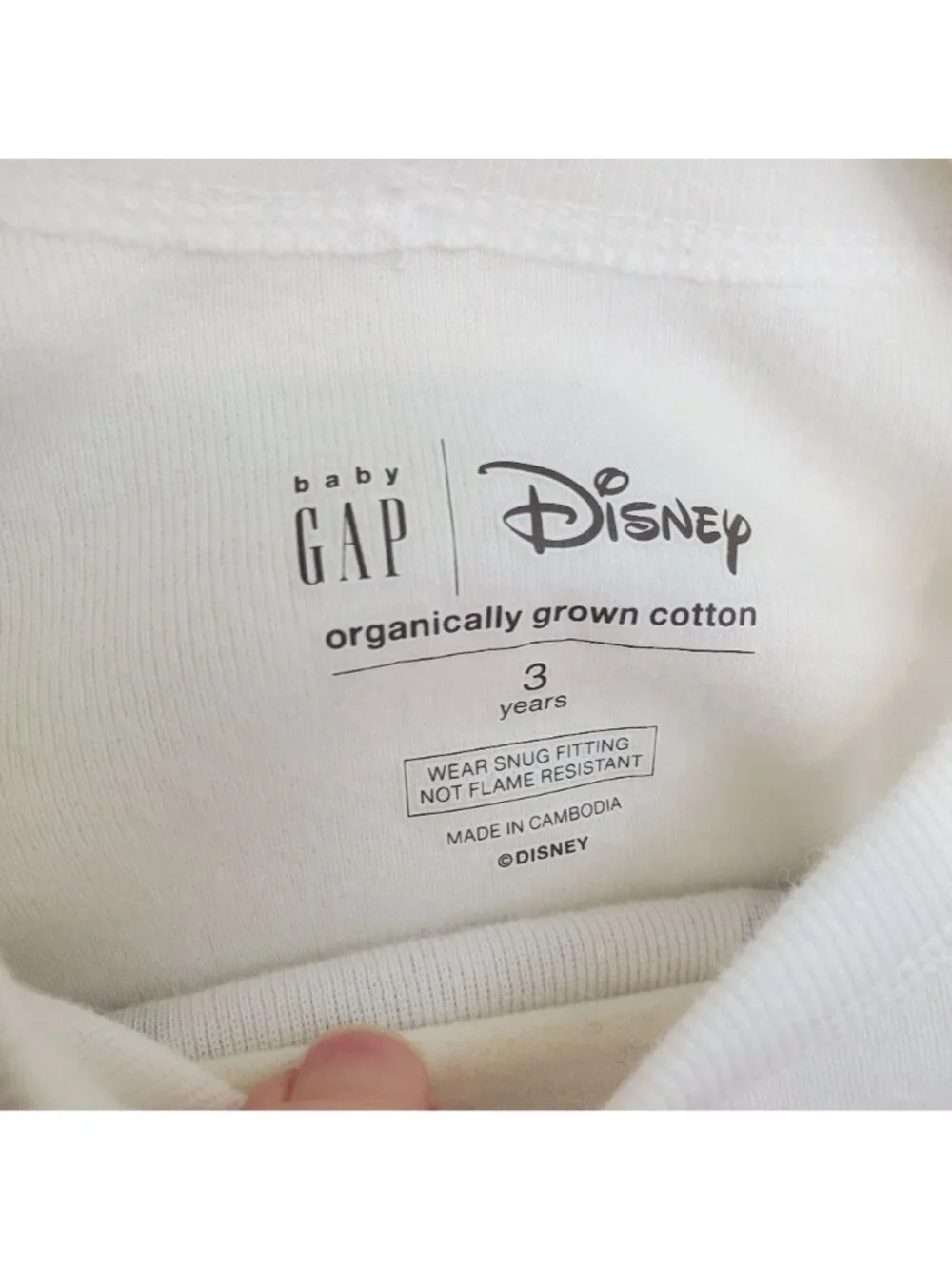 Baby Gap x Disney Minnie Mouse Spa long-sleeve tee
